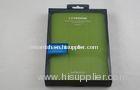 for ipad mini Hard Shell case pu Green leather wallet protective cases