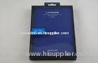 Blue wallet case for lightweight Ipad Mini Hard Shell Case pu