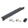 24 port Keystone Jack patch panel Frame