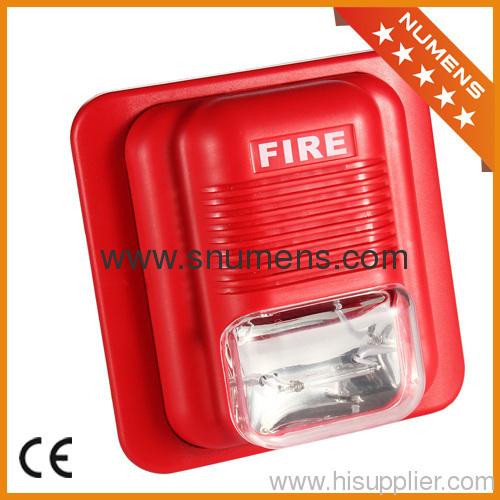 Fire alarm sounder and light