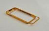For samsung galaxy s4 aluminum frame metal bumper Case golden , Protecting screen