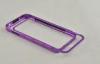 Blade aluminum bumper case for galaxy s4 , purple metal frame samsung cell phone cases