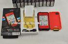 For iphone 4 Waterproof Cell Phone Case , red shock proof phone cases