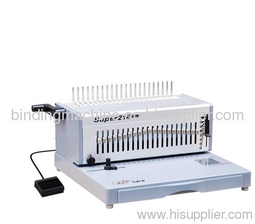 Alloy Durable Construction Punch Electric Comb Binding Machine
