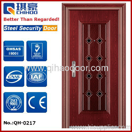 swinging security steel doors QH-0217