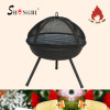 camping cast iron bbq grill