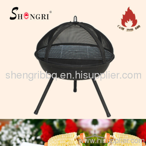 camping cast iron bbq grill