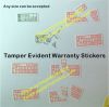 Tamper Evident Phone Warranty Stickers,Custom Printed Logo and Warranty Date Label,Destructible Warranty Void Sticker