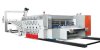 MJZX-6 High speed Flexo Printing, Slotting and Die-cutting Machine (Kick feeder)