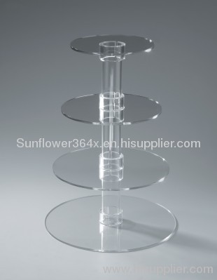 4-Tier Acrylic Cake Stand