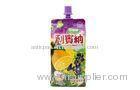 Stand Up Beverage Packing Pouches Gravure Printing With Spout