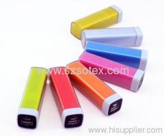 2600mah 5v portable power bank for mobile phones and electronic products