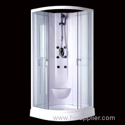 White aluminum frame shower rooms