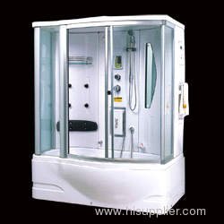 Footmassage Shower Cabins with ABS tray and board.