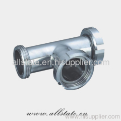 Stainless Steel Pipe Fittings Equal Tee