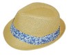 2013 Straw Fedora Hat