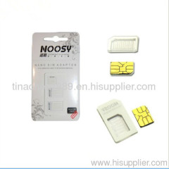 NOOSY Nano Micro Standard SIM Card Adapter For Apple iPhone Samsung Galaxy wholesale