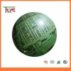 Round printed circuit board ,green solder msak .