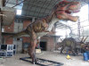 animatronic dinosaur rex model