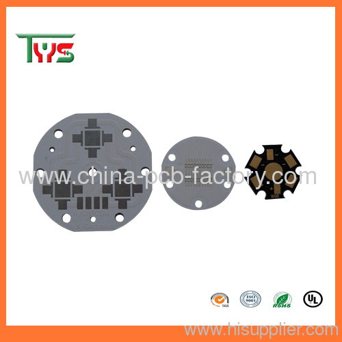 led pcb 12v round with pcb assembly