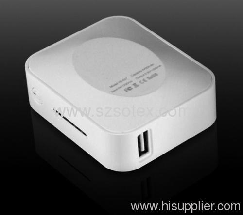 4000mAH USB Rechargeable Portable Mobile Power Supply