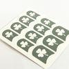 Leaves printing Nail Art Stencils PET Coating Design for ladies