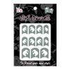 Animal printing Nail Art Stencils , Popular design nail sticker , Hollowed out