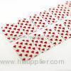 Easy DIY Red Heart adult Finger Nail Stickers , 160 * 30 MM ,16 nails