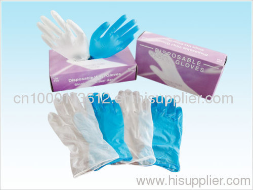 disposable vinyl synthetic gloves /latex gloves/Nitrile gloves