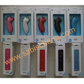 WII remote and nunchuck controller