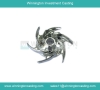 investment casting-Turbine of food machinery by lost wax casting process