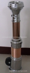 BBQ-803CS Copper and Silver Barbecue Exhaust Nozzle with Flexible Duct for BBQ Use