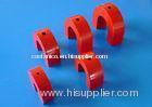 Powerful Alnico Horseshoe Magnet , Horseshoe shapes red painted