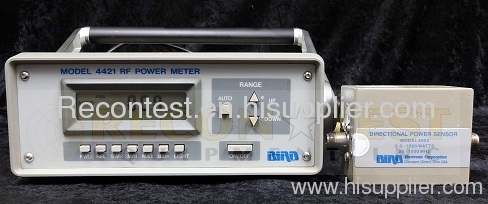 Bird 4421 RF Power Meter w/ Bird 4022 Directional RF Power Sensor
