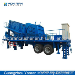 YR Mobile Portable Impact crusher plant