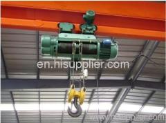 Wire rope electric hoist