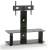 Tempered Glass TV Stand with bracket