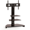Tempered Glass TV Stand with bracket and floor