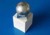 7.5CM Shiny Silver Custom Promotional Magnets Puzzle Globe