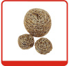 Brass Spiral Scourer for housewares cleaning cu65%zn35%