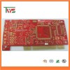 FR4 red solder mask gold finger pcb board
