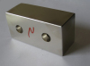 Large Blocks NdFeB/Neodymium Magnets with two hole