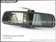 OEM style car mirror monitor for with rear camera display and parking sensor