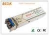 155-2.5G Double fiber SFP transceiver , 300m 850nm sfp optical module