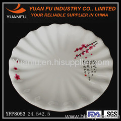 2013 hot selling beautiful design wholesale plates
