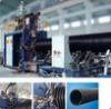 HDPE Plastic Pipe Extrusion Line , PE Large Calibre Hollowness Wall Winding Machine