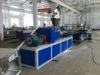 PVC wavy Trapezia Plastic Sheet Extrusion Line , Automatic SJSZ 65/132