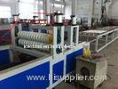 PP / PC Wavy Corrugated Plastic Sheet Extrusion Line For Roofing