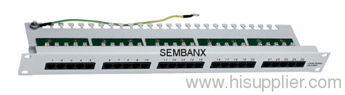 CAT3 25 ports Patch Panel