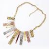 Retro Trend Exaggerated Fashion Long Strip Necklace